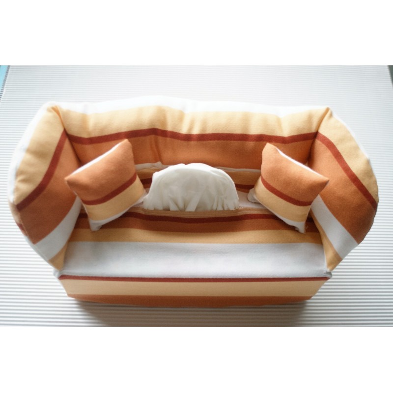 Taschentuchsofa terracotta Taschentuchsofa terracotta