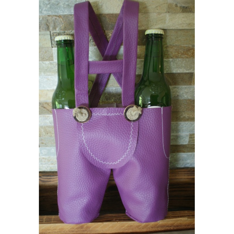 Lederhose violett Lederhose violett