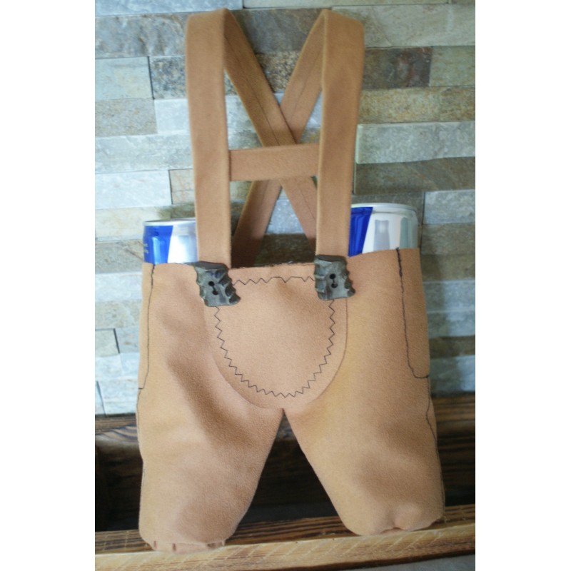 Lederhose aus Rauhleder hellbraun Lederhose aus Rauhleder hellbraun