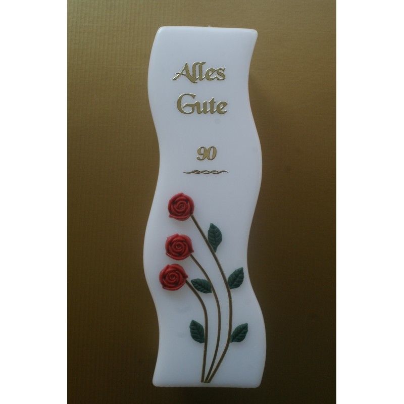 Geburtstagskerze "Alles Gute"