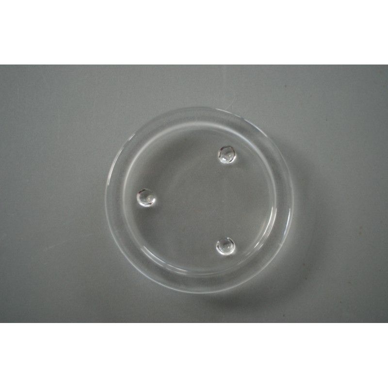Kerzenteller aus Glas 19,5 cm