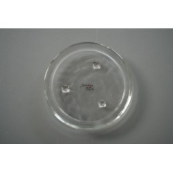 Kerzenteller aus Glas 14 cm